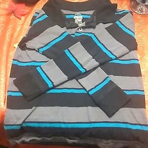 Boy's Long Sleeve Polo Faded Glory shirt